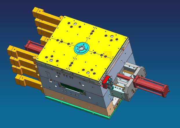 Mould for middle frame of water purifier